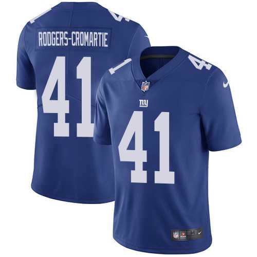Nike New York Giants #41 Dominique Rodgers-Cromartie Royal Blue Team Color NFL Vapor Untouchable Limited Jersey,We sell and wholesale Nike New York Giants #41 Dominique Rodgers-Cromartie Royal Blue Team Color NFL Vapor Untouchable Limited Jersey on line form chian!